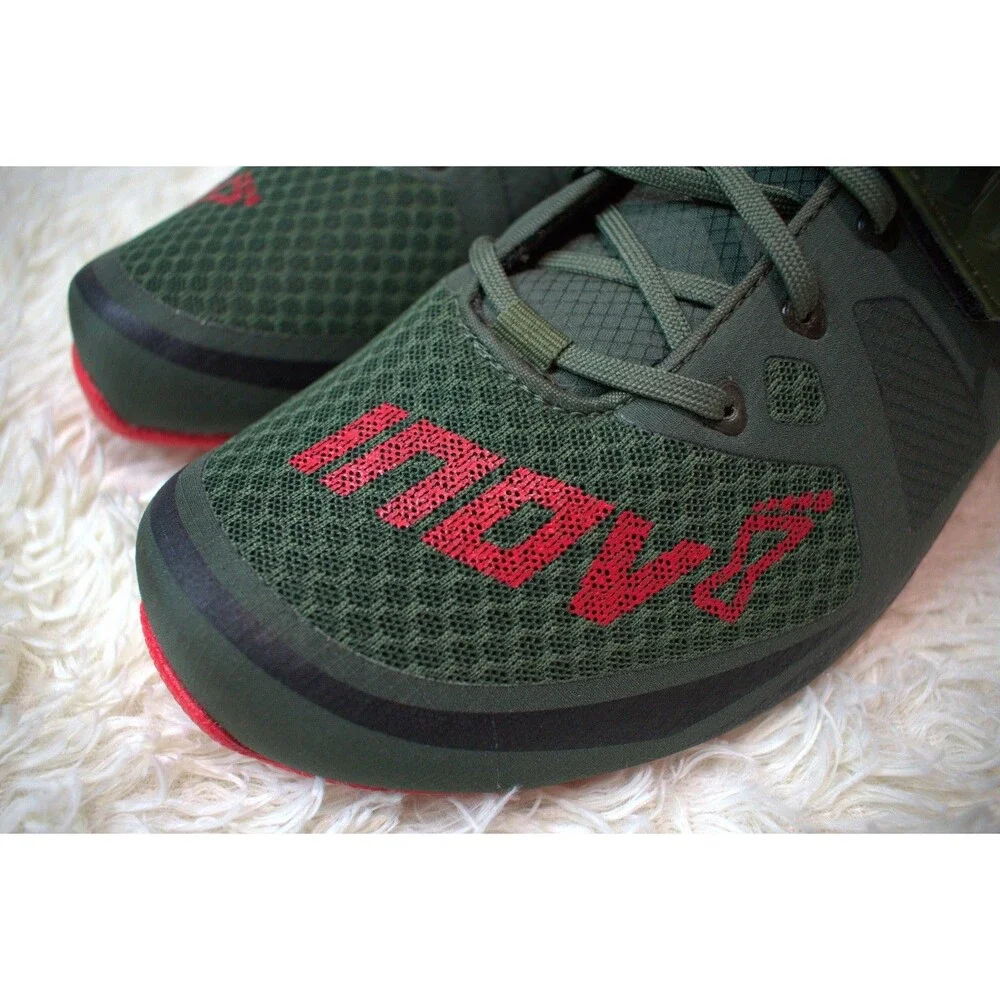 Inov-8 FastLift 325 Training Sneakers 000722‑GR‑RD‑01 Men's Size 9.5/Women's 11